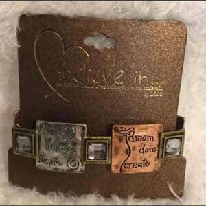 NWT Believe in... Bracelet by L&Jo
